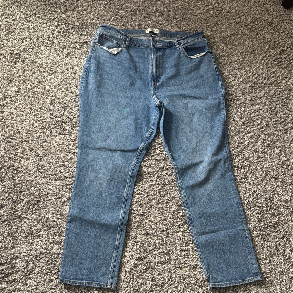 Abercrombie & Fitch | Classic Straight Leg Blue Denim Jeans